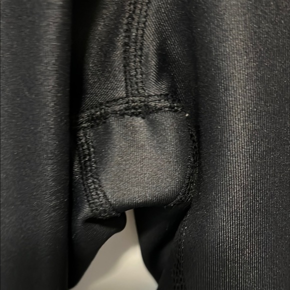 90 Degree by Reflex Black Leggings Shiny Full Length - Picture 3 of 6